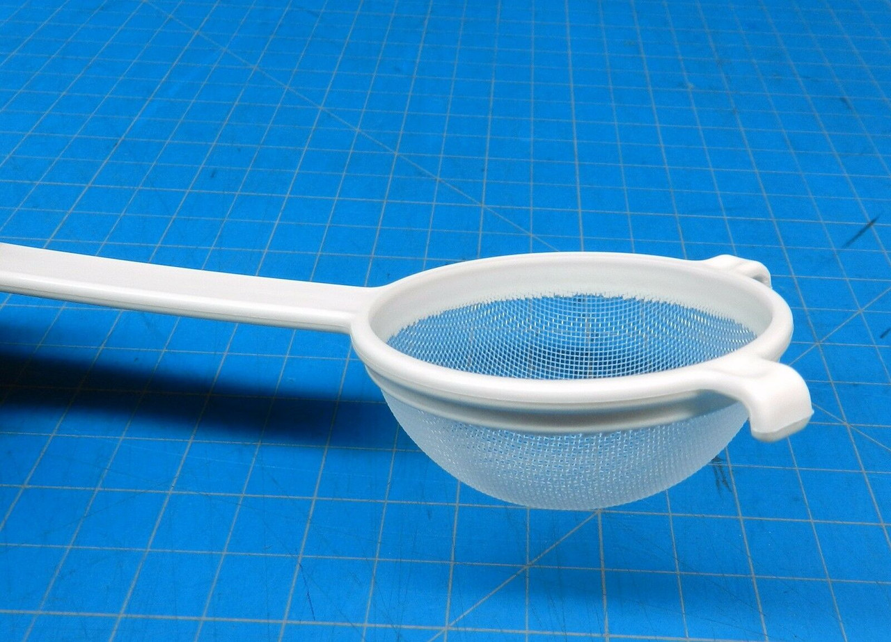 All Plastic Strainer Kitchen Cooking Culinary Sieve Nylon Polyester Mesh 2-1/2"