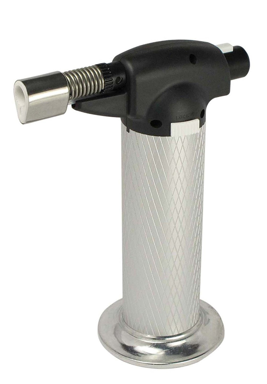 Micro Torch Butane for Jewelry - Culinary Max Flame 2372 F With Ignition 6" Tall