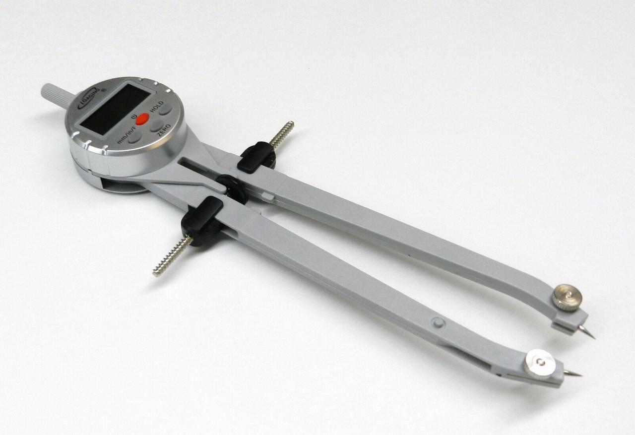 iGaging 8" Digital Compass & Divider Compass Metal Wood Digi 3Way