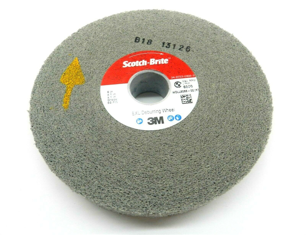 3M Scotch-Brite EXL Deburring Wheel 6 x1 x1