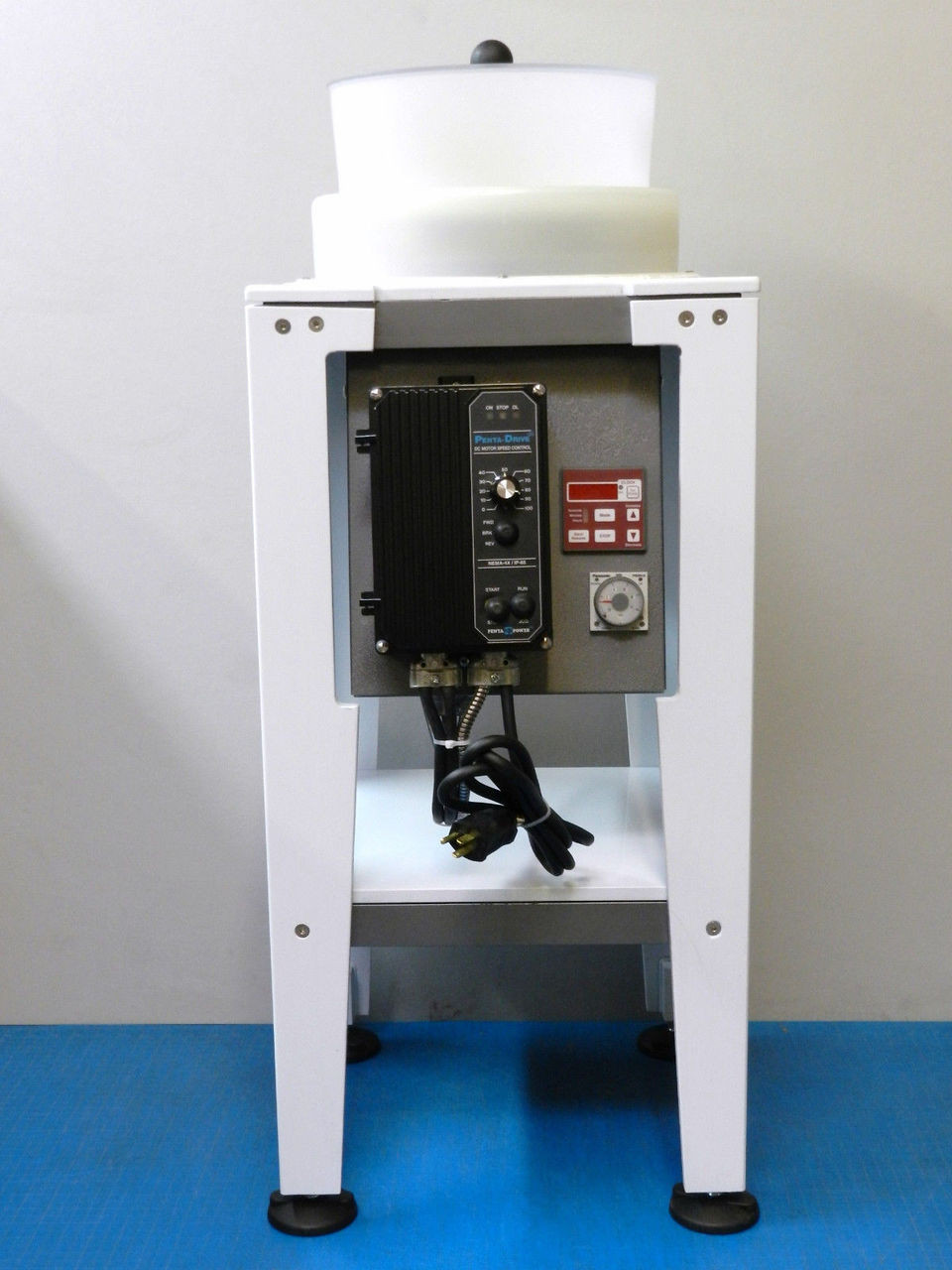 Magnetic Tumbler Pin Finisher "Multi-Mag" Progress Polisher 1HP Speed Control
