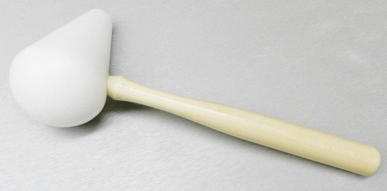 Plastic Mallet 3.5" Ball Face Shape Nylon Hammer Tapered Forming Jewelry Making