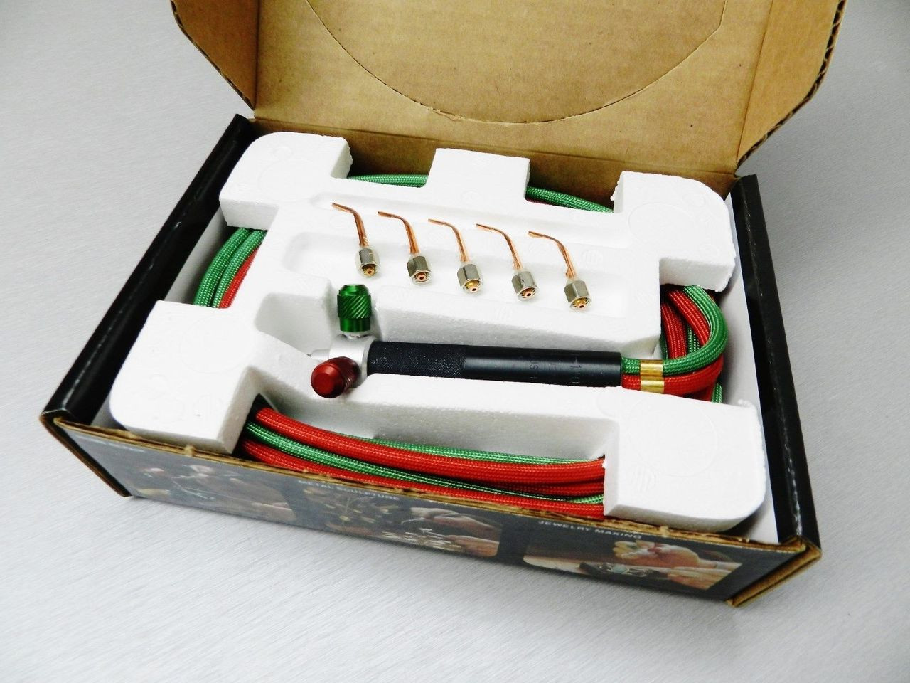 Smith Little Torch with 5 Tips,  Oxygen and Fuel Regulators