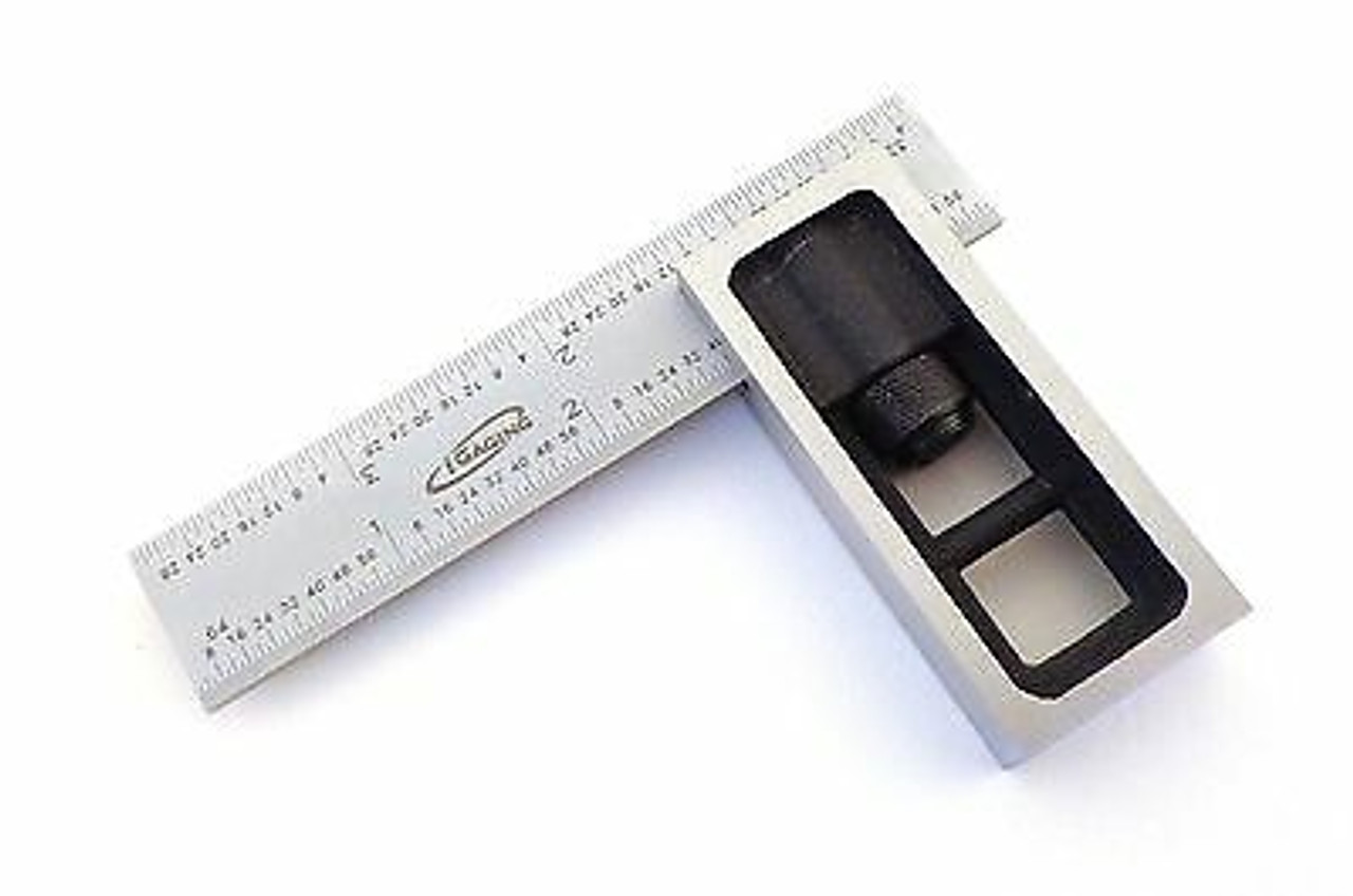 4" Double Square Precision 4R iGaging Steel Blade Machinist Engineer Carpenter