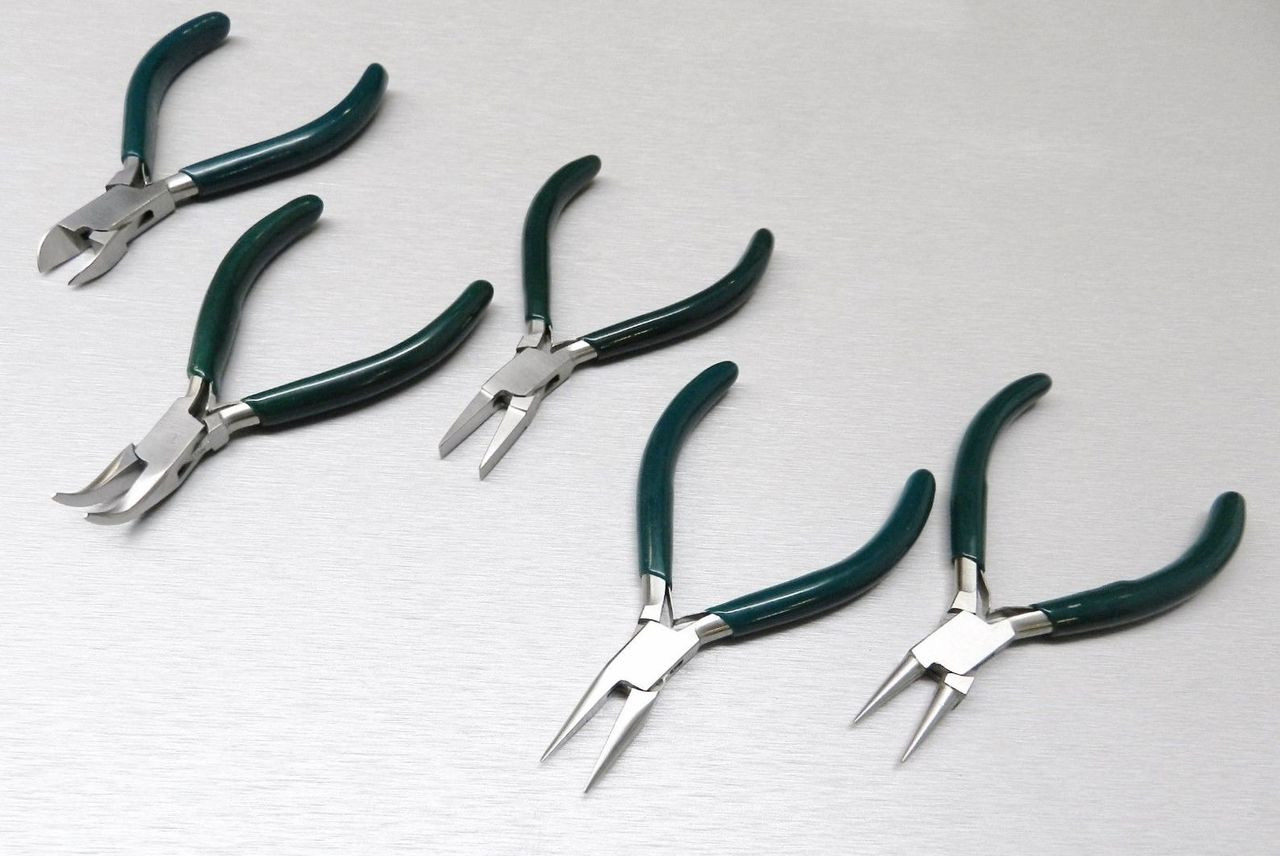 5 Pc Jewelers Pliers Set