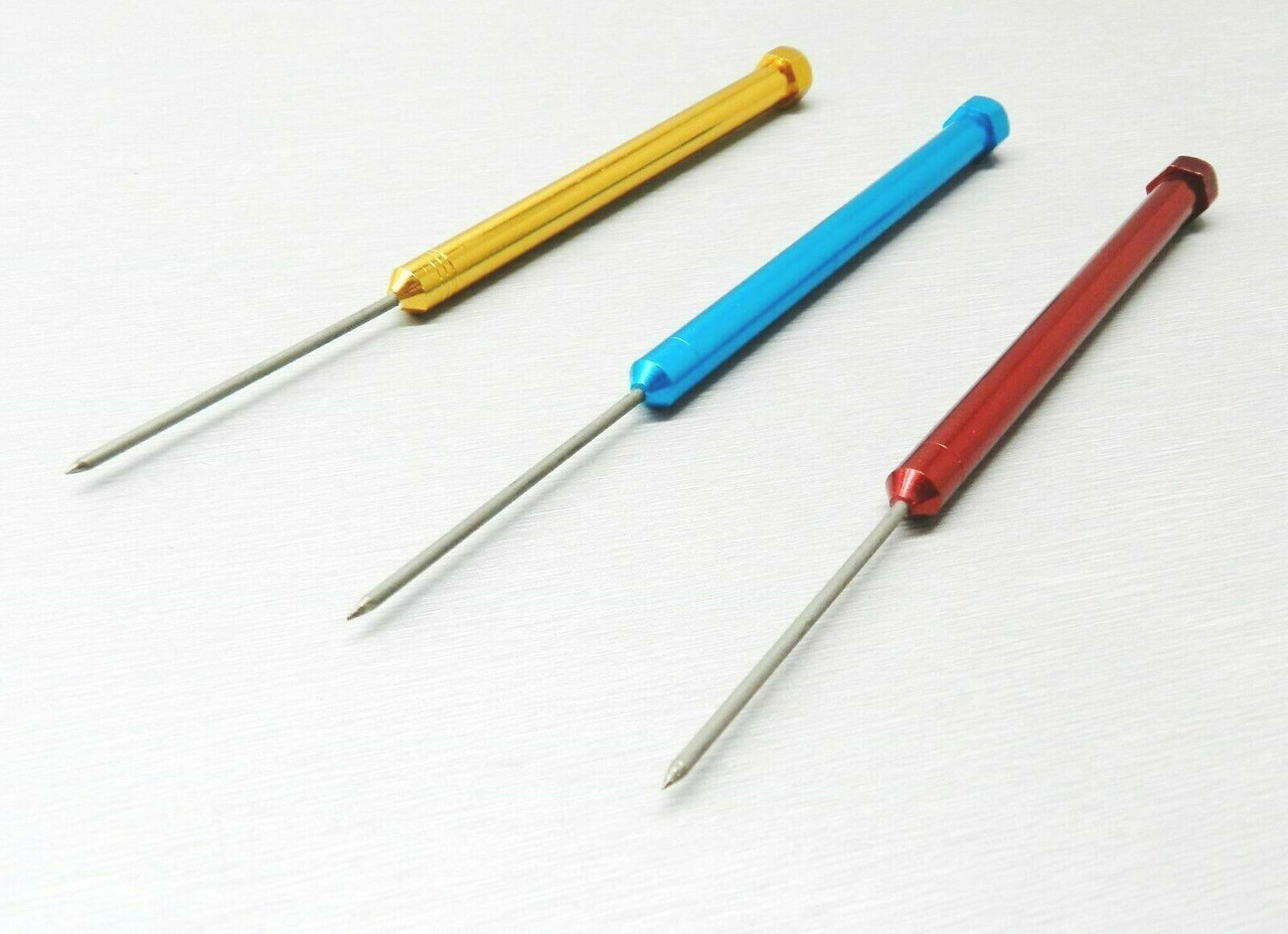 Set 3 Soldering Picks Titanium Tip Non-Sticking Solder Gold Silver Jewelry Tools