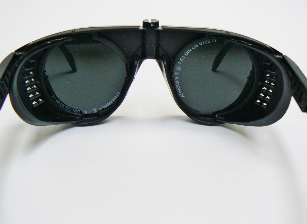 Safety Glasses Shade 7 Eye Protective Goggles #7 Lens Soldering Welding Melting