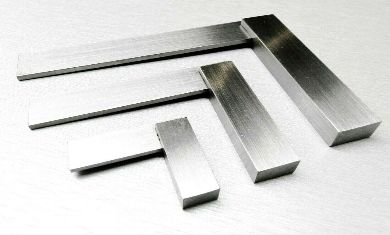 thumbnail image 2 of Carpenter Square Atarvana Set 2, 3, 4, 6 Inch, Mechanical Steel High Precision Square, Harden Carbon Steel Engineer Square, 90 Degree Wide Base Square, L-Type Right Angle Ruler Tool For Woodworking Machinist Square 2 of 11