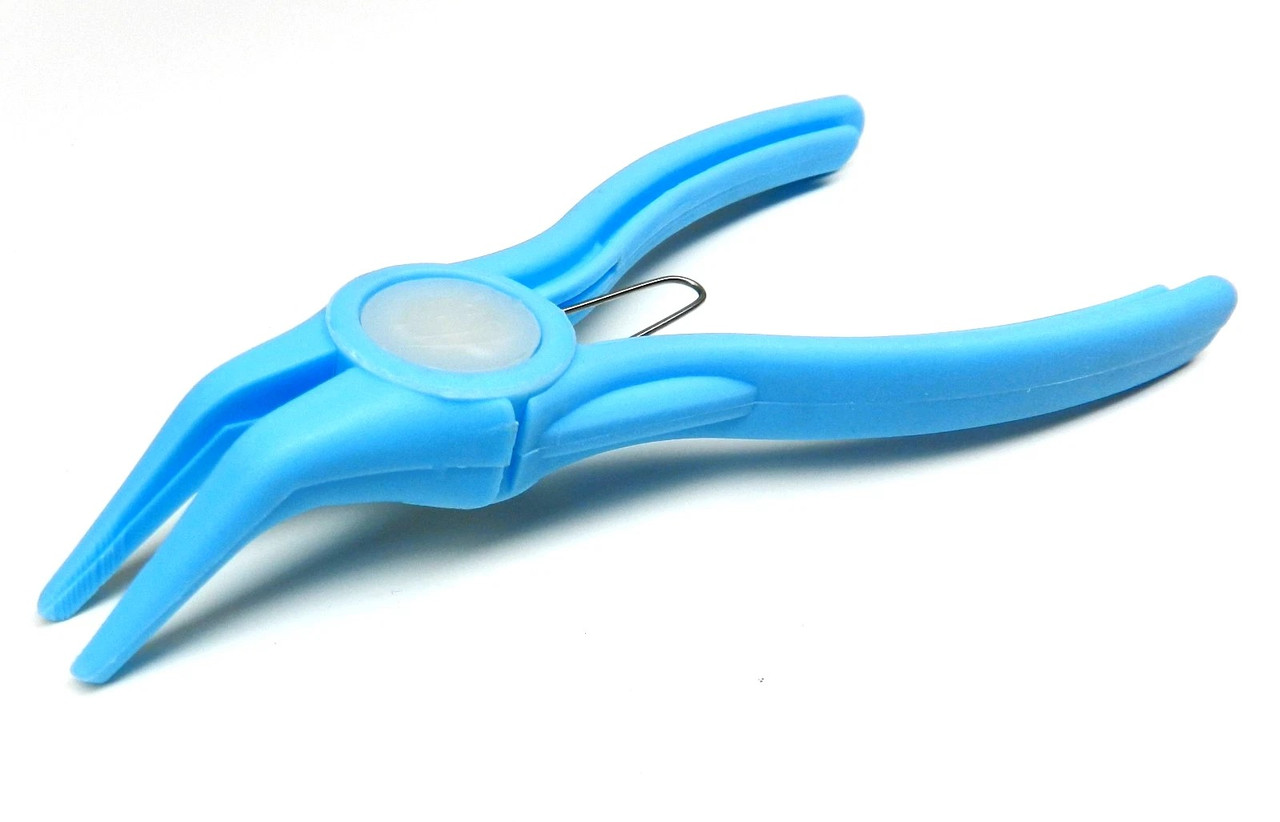 Nylon Pliers Jewelry Bent Nose Plier ALL Plastic IV Non-Marring Laboratory Work