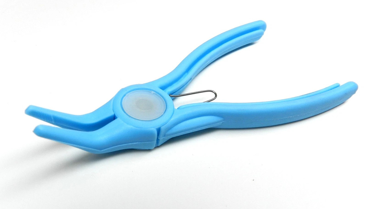 Nylon Pliers Jewelry Bent Nose Plier ALL Plastic IV Non-Marring Laboratory Work