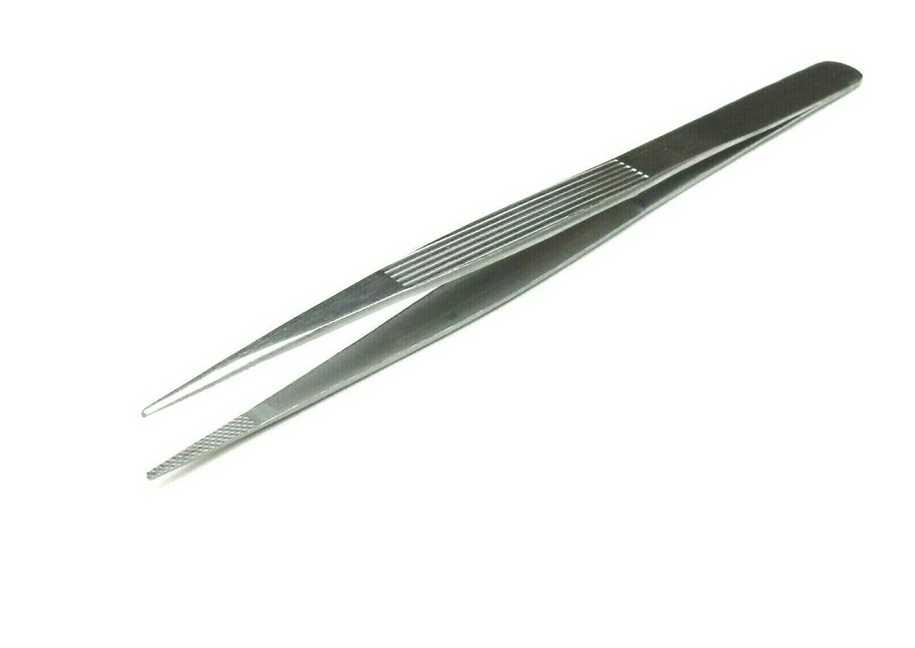 6-1/2" Matt Finish Pointed Tips Tweezers