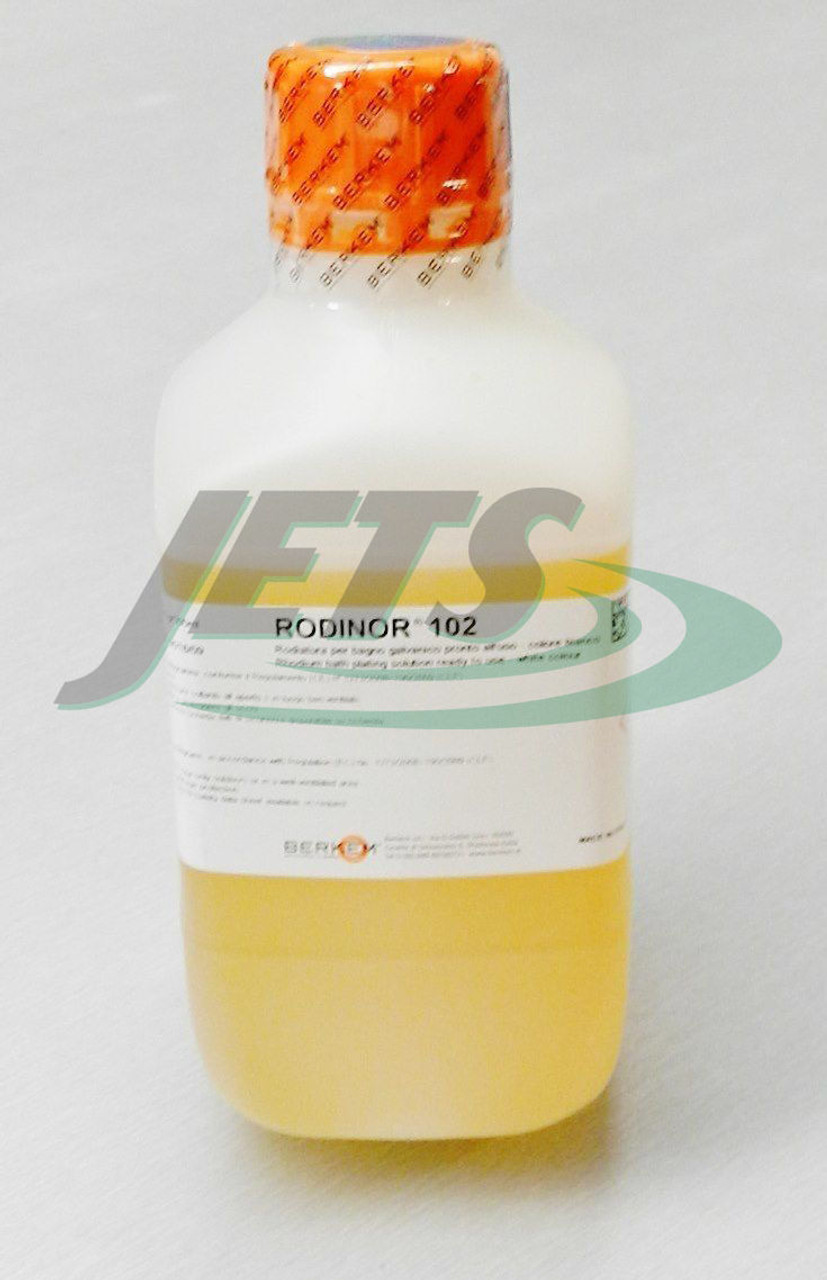 102 Rhodium Plating Solution - JETS INC. - Jewelers Equipment Tools and  Supplies