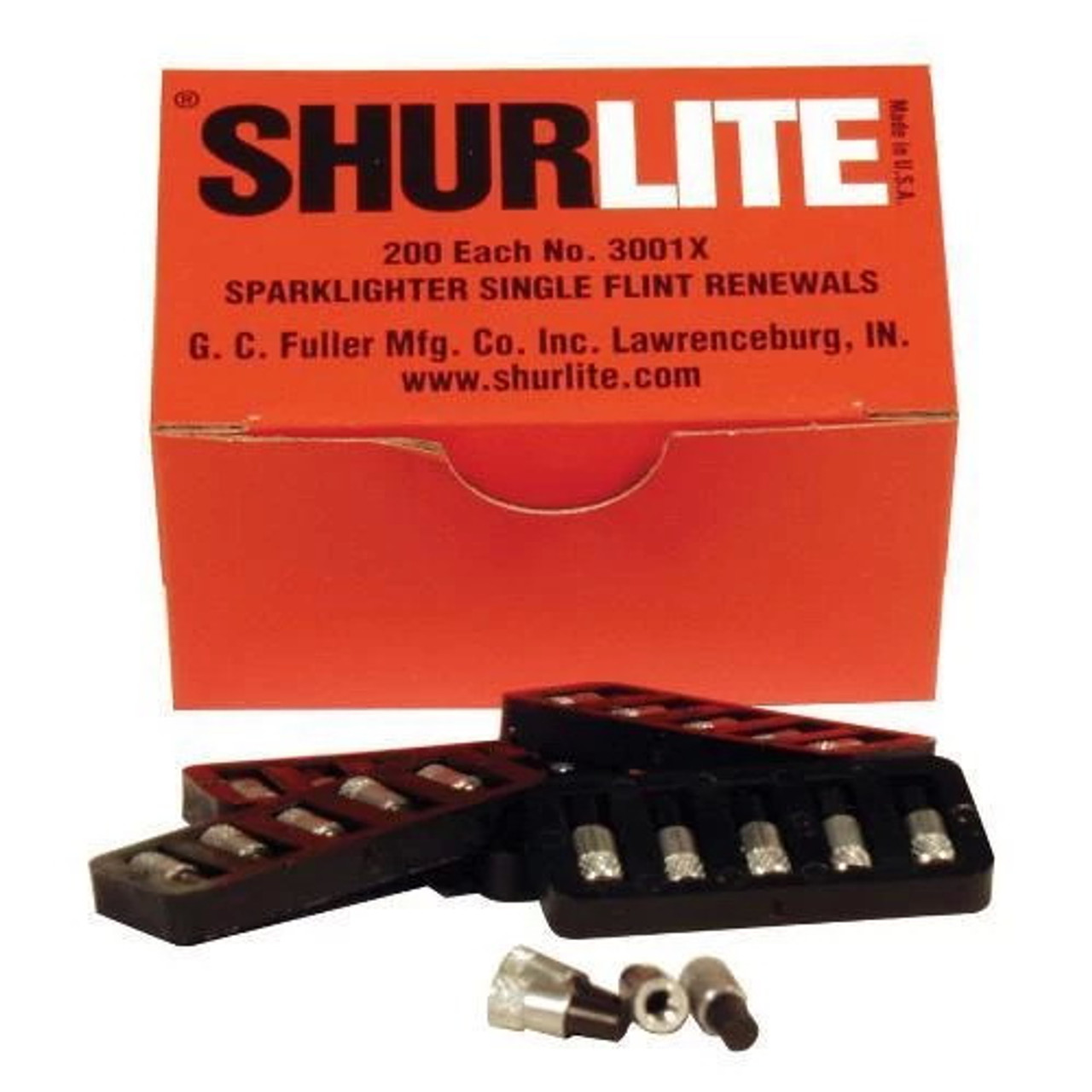 Shurlite Spark Lighter Replacement Flints Per pack of 200