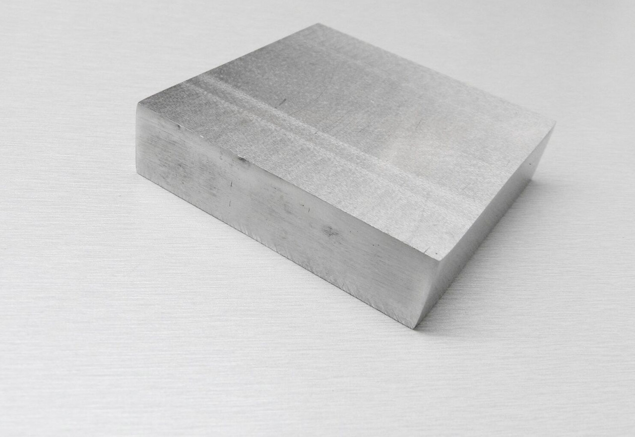 Steel Bench Block 2-1/2 x 2-1/2" x 7/8" Flattening Hammering Jewelry Making Tool