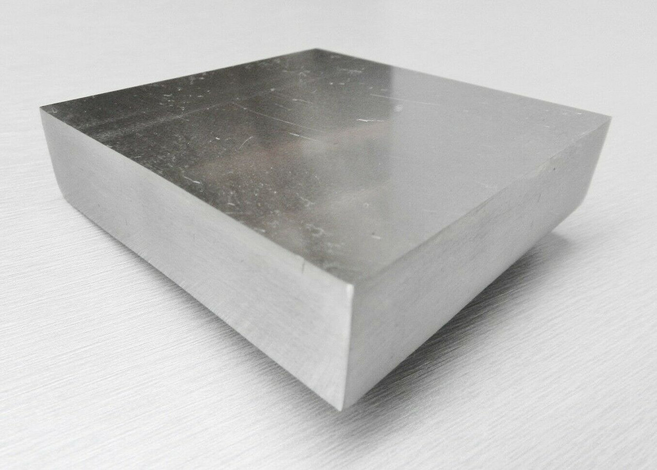 Steel Bench Block 2-1/2 x 2-1/2 x 7/8 Flattening Hammering Jewelry Making  Tool