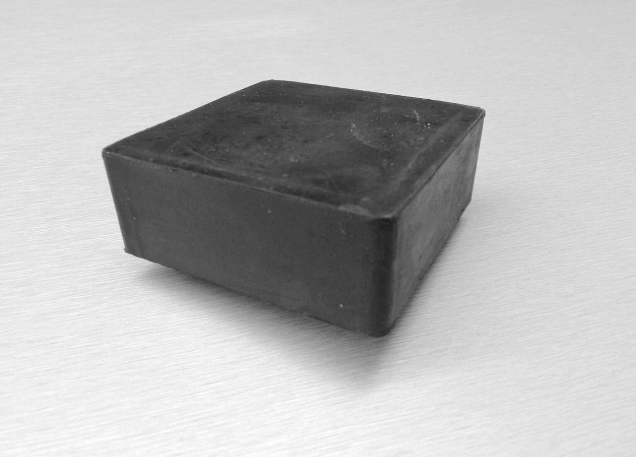 Jeweler's Solid Rubber Bench Block - 2-1/2 x 2-1/2