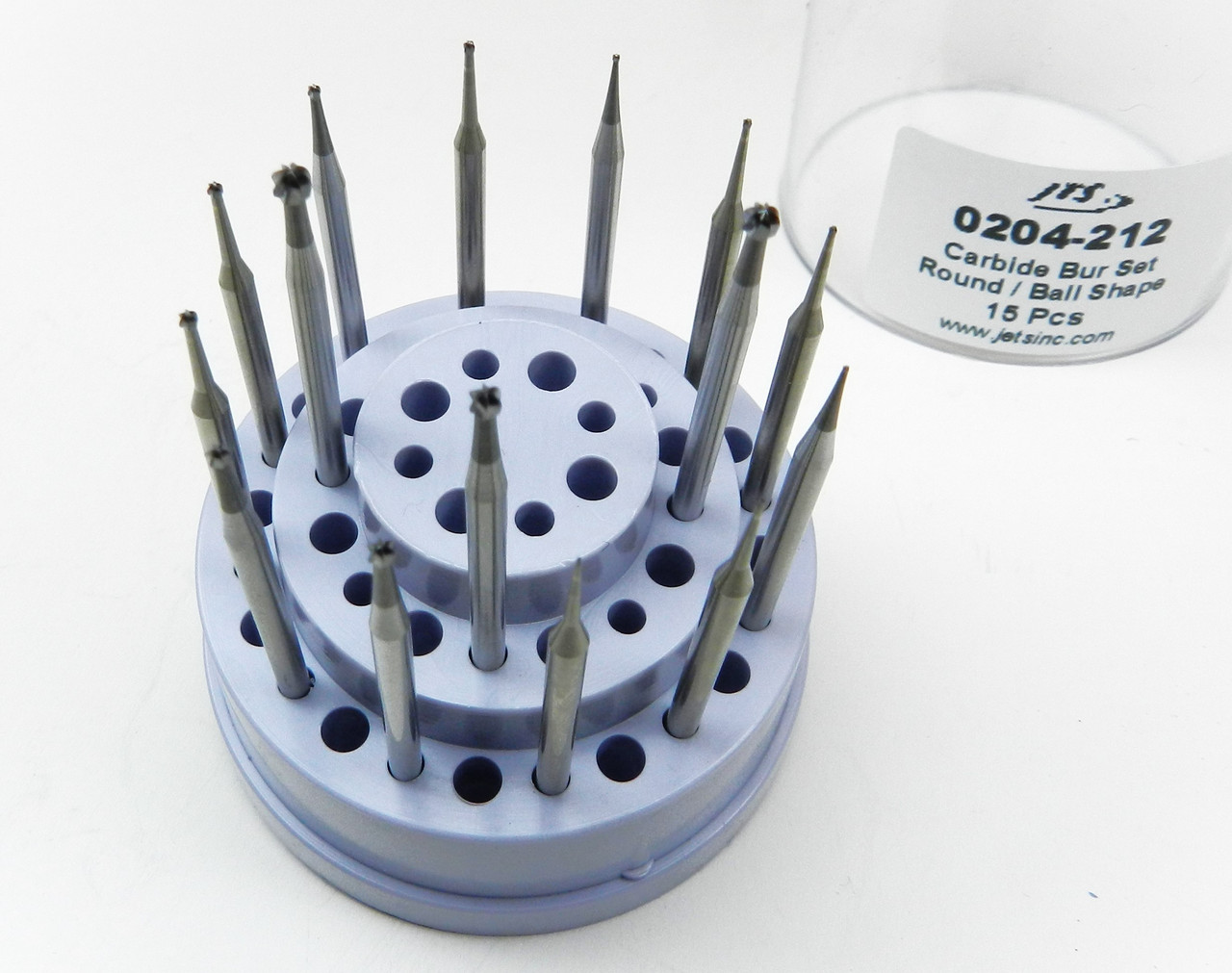 Foredom AK212 Miniature Carbides Ball Shape Burs 15 PCS