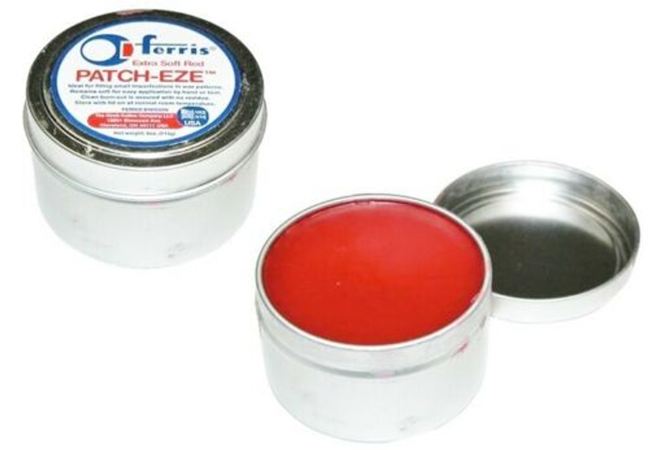 Ferris PATCH-EZE Wax Red Repair Wax Specialty for Pin Hole Small Imperfections