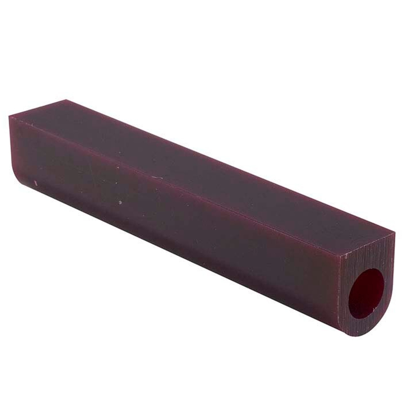 Carving Wax Ring Tube 1-1/8" x 1" x 5/8" off-centered hole Purple Medium Ferries Wax