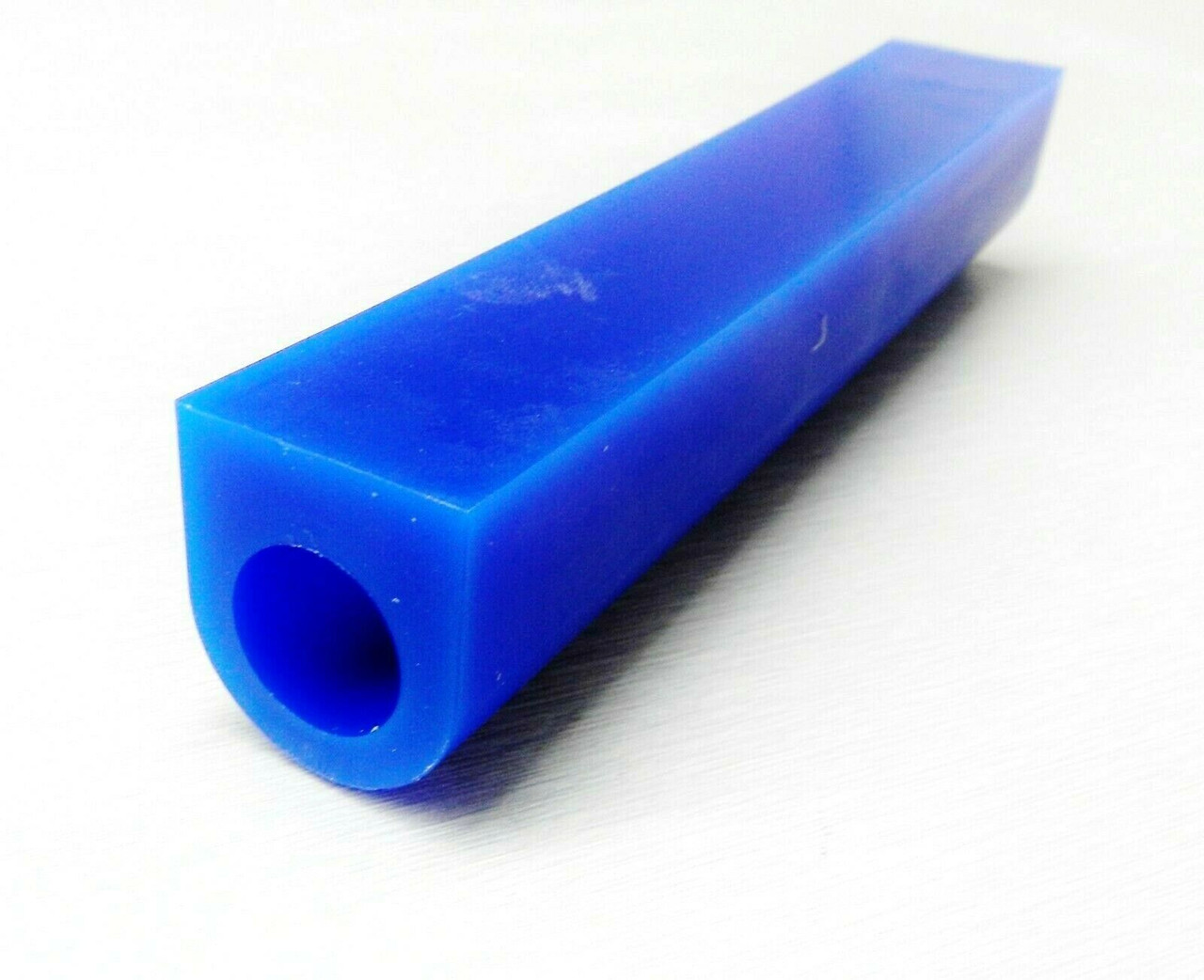 Carving Wax Ring Tube 1-1/8" x 1" x 5/8" off-centered hole Blue Soft Ferries Wax