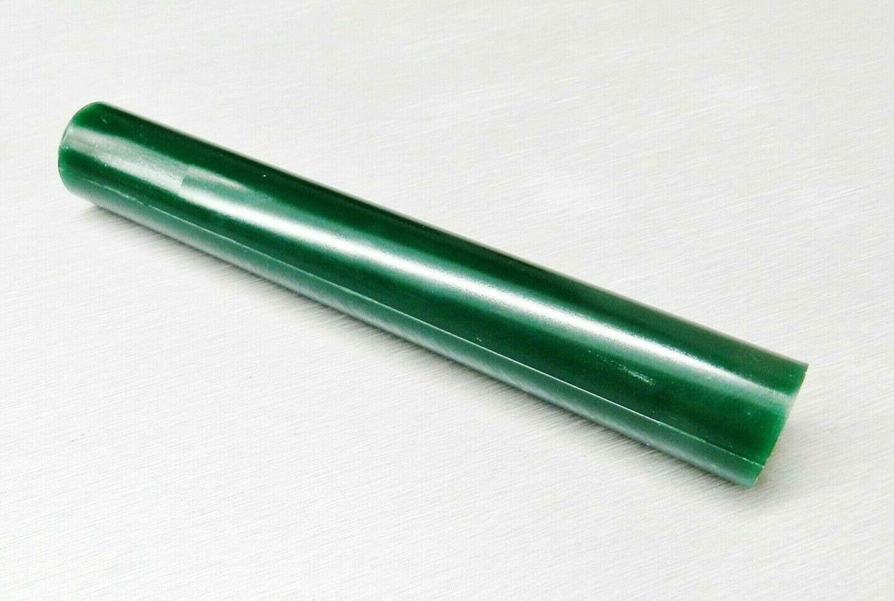 Ferris Carving Wax Ring Tube Center Hole 7/8" OD x 5/8" ID Green