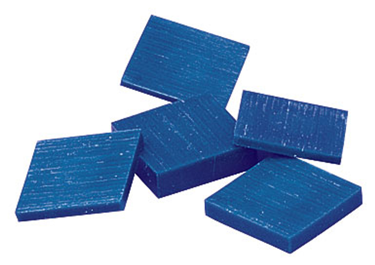 Carving Wax Ferris Blue File-A-Wax Square Slices DSS-1 Square Slabs 1 Pound