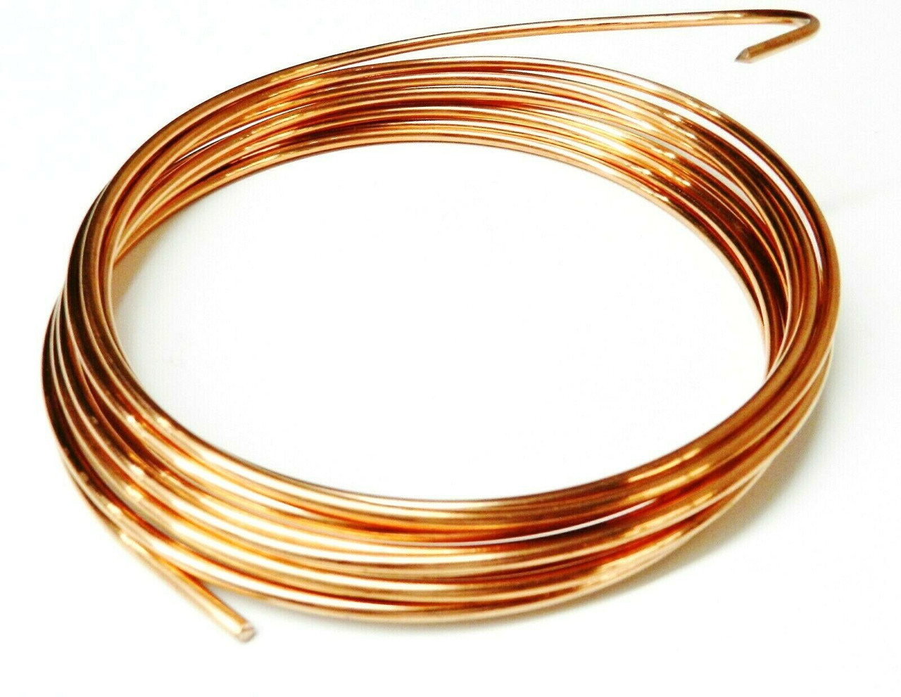 Wire Dead Soft Pure Round Copper Wire 10' Coil 14Gauge