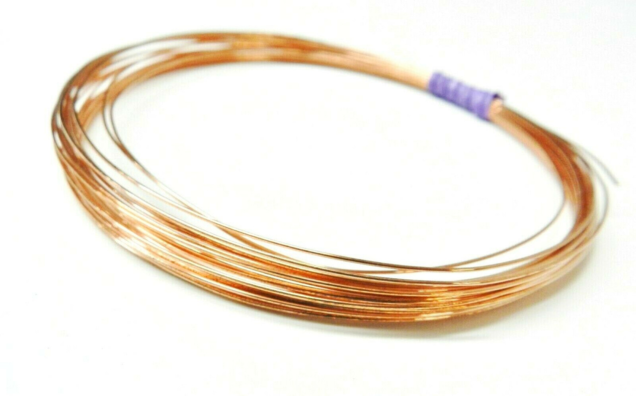 20 Ga Bare Round Copper Wire ( Dead Soft) Choose Length