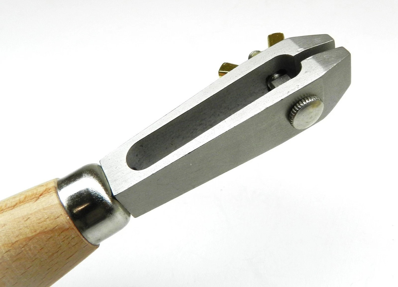 Hand Vise Holder Pin Vise Smooth Jaw Wood Handle Hard Steel Spring Back Jewelry