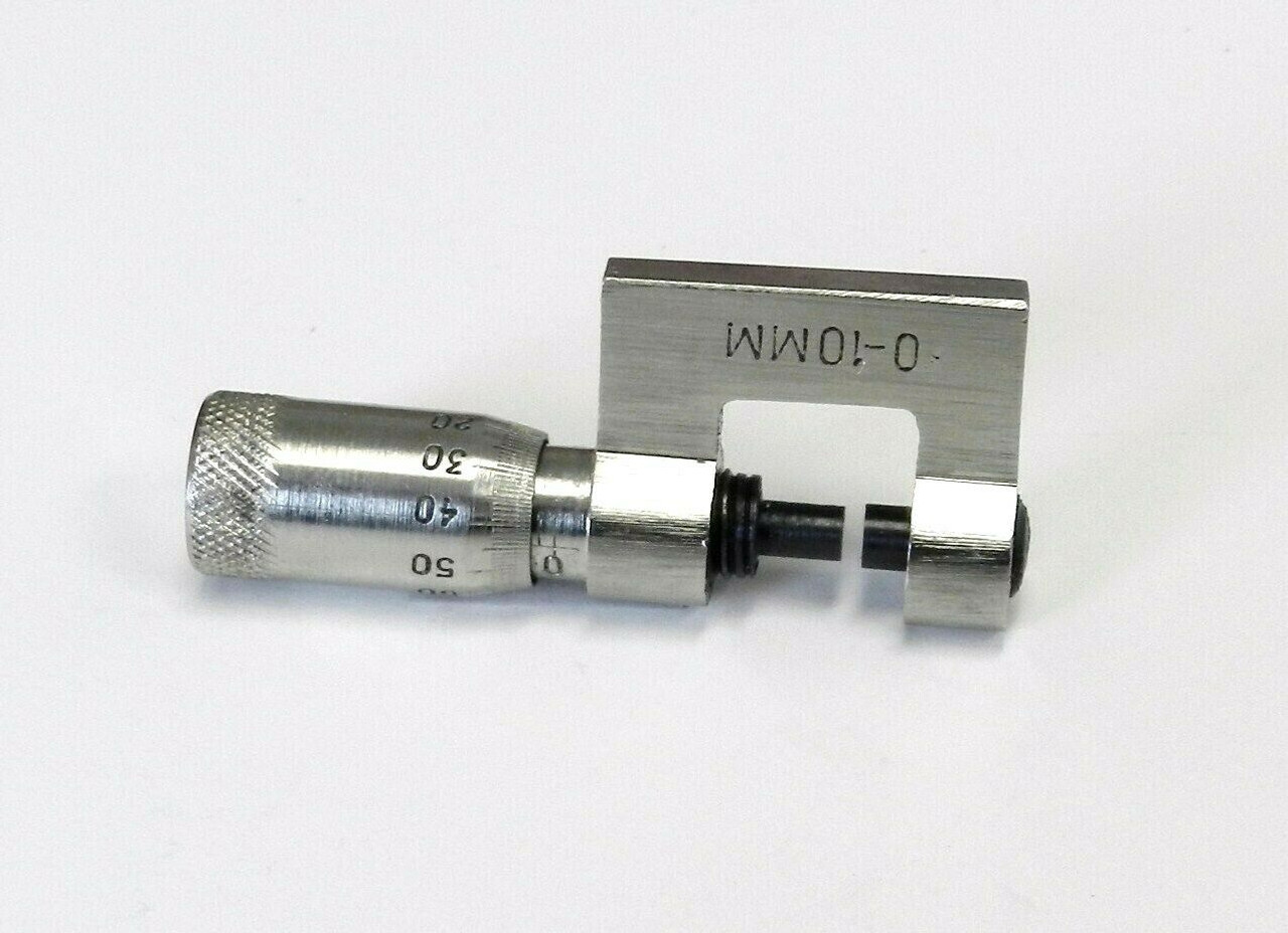 Mini Micrometer 10mm Pocket Size Metric 