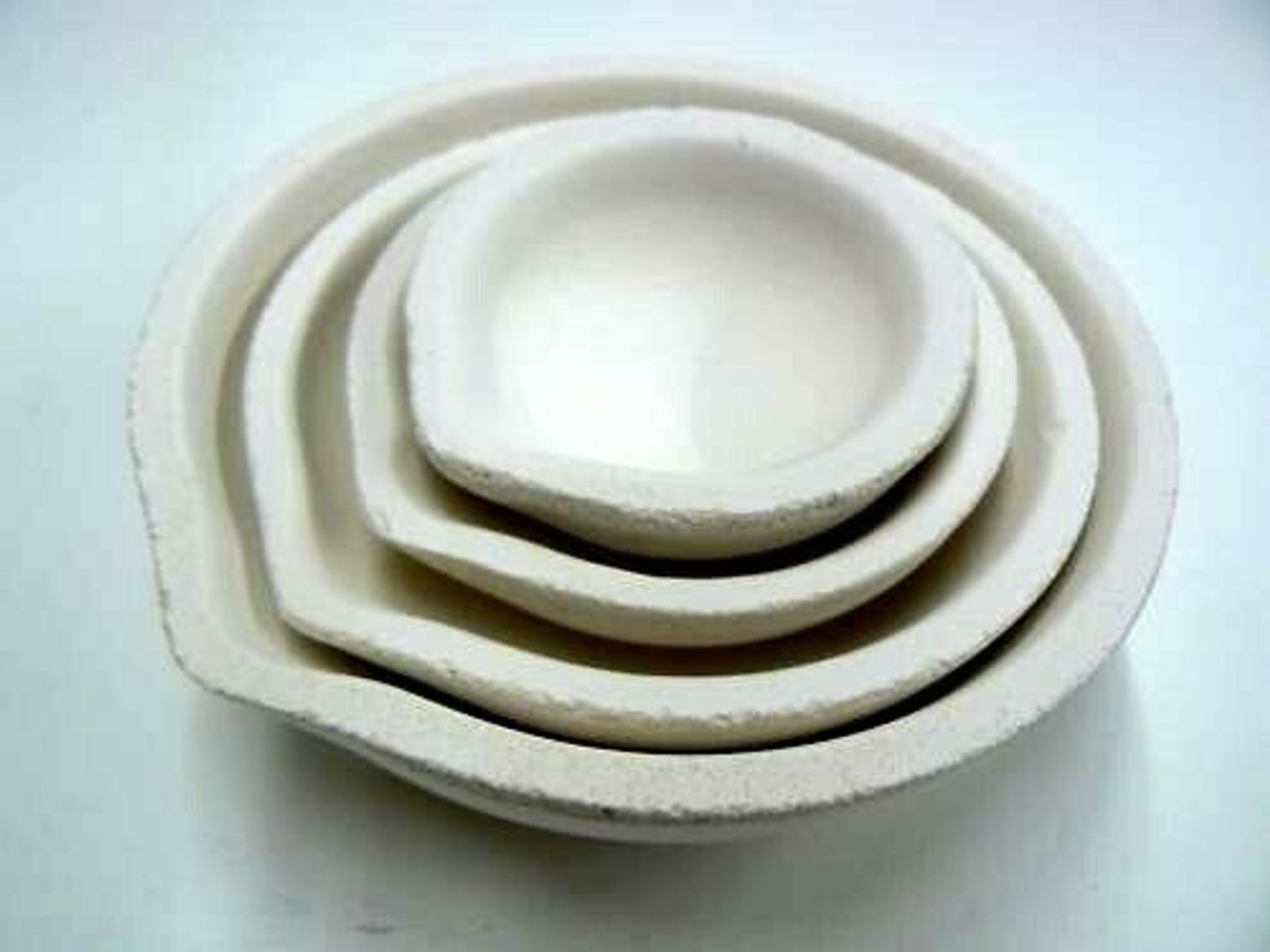 Melting and Casting Ceramic Crucible Dish 155 Gram Capacity Made in Italy