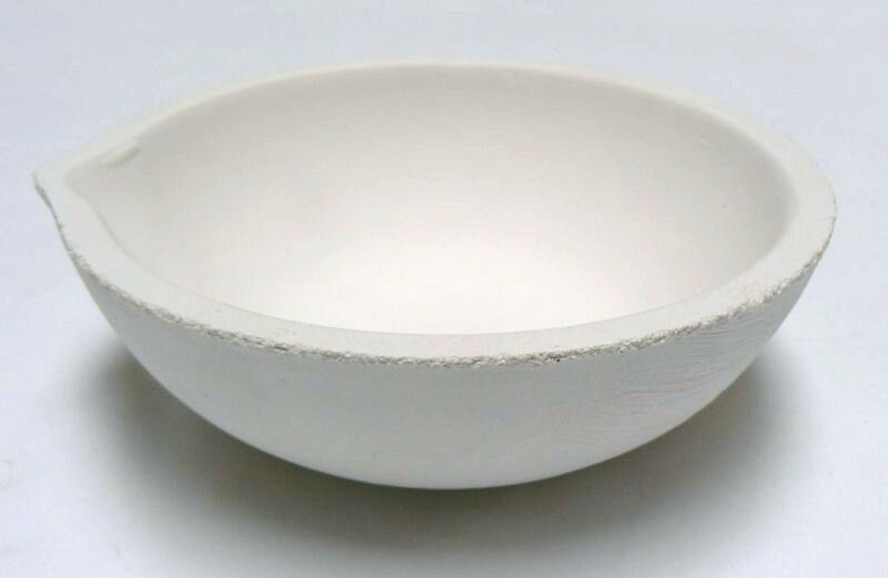 Melting and Casting Ceramic Crucible Dish 272 Gram Capacity Made in Italy