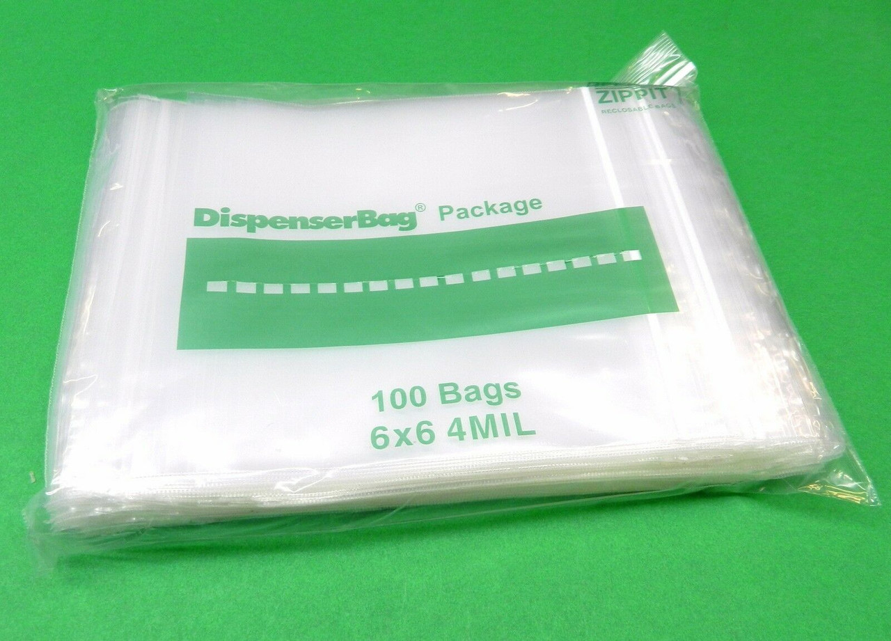 4 x 6 x 2 mil Clear Eco-Friendly Poly Ziplock Bags