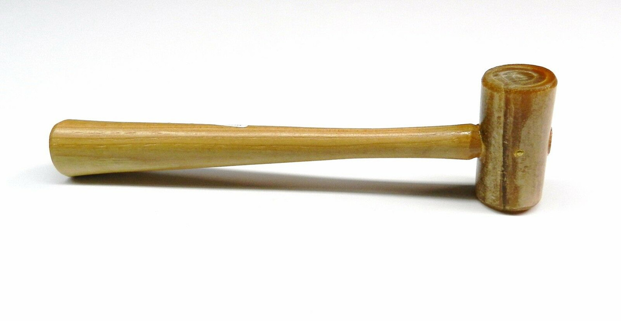 Rawhide Mallet Size #0 Small Light Hammer 2oz. Garland USA 1