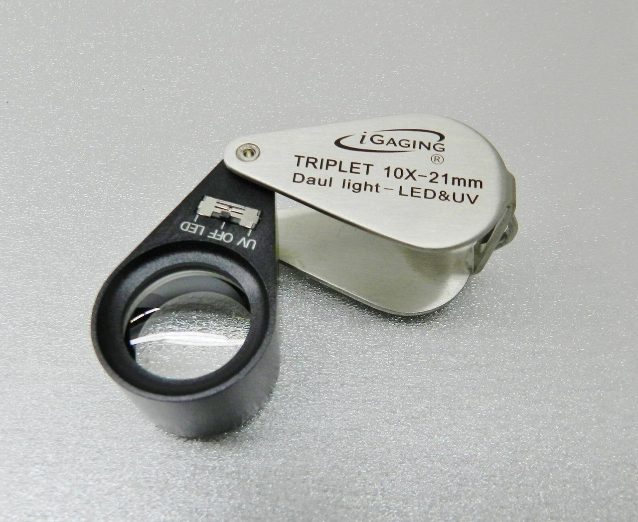 10x and 20x Magnification Dual Jewelers Loupe