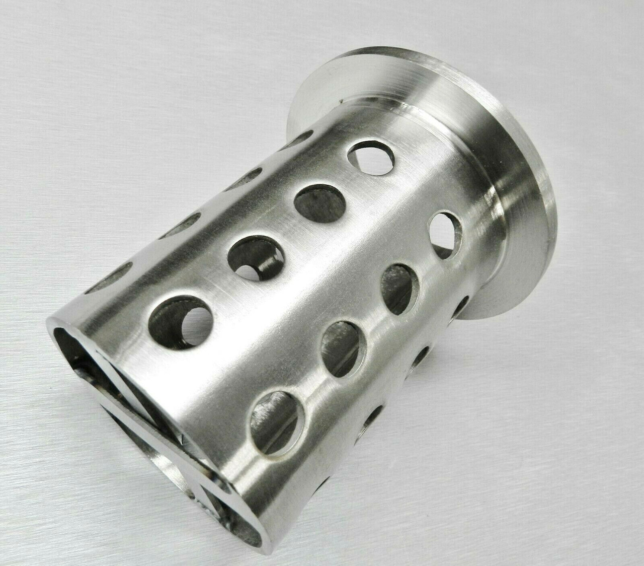 Perforated Flask 3" x 5" Casting Flask Vacuum Casting Stainless 1/8" Wall