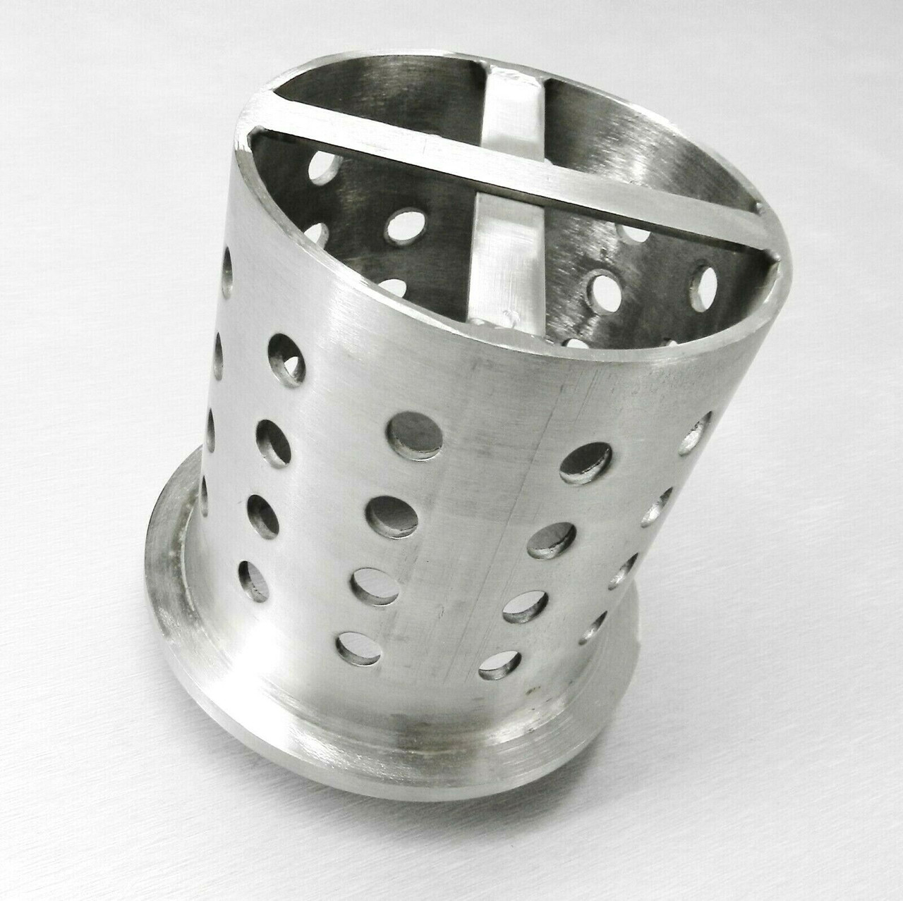 Perforated Flask 4" x 5" Casting Flask Vacuum Casting Stainless 1/8" Wall