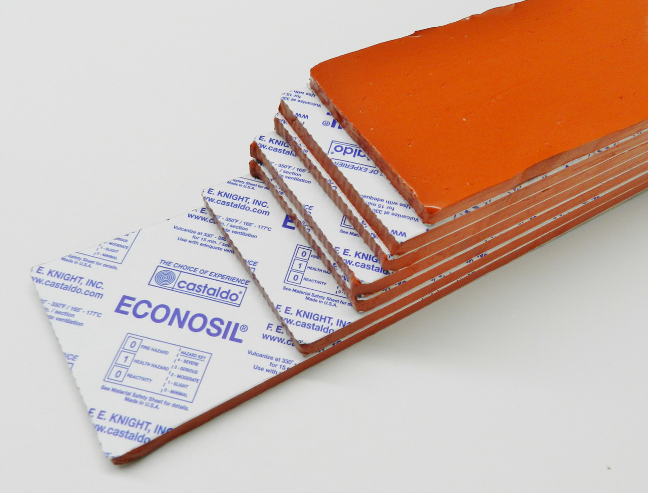 Castaldo Econosil Red Silicon Jewelry Molding Rubber Strips 5 Pound