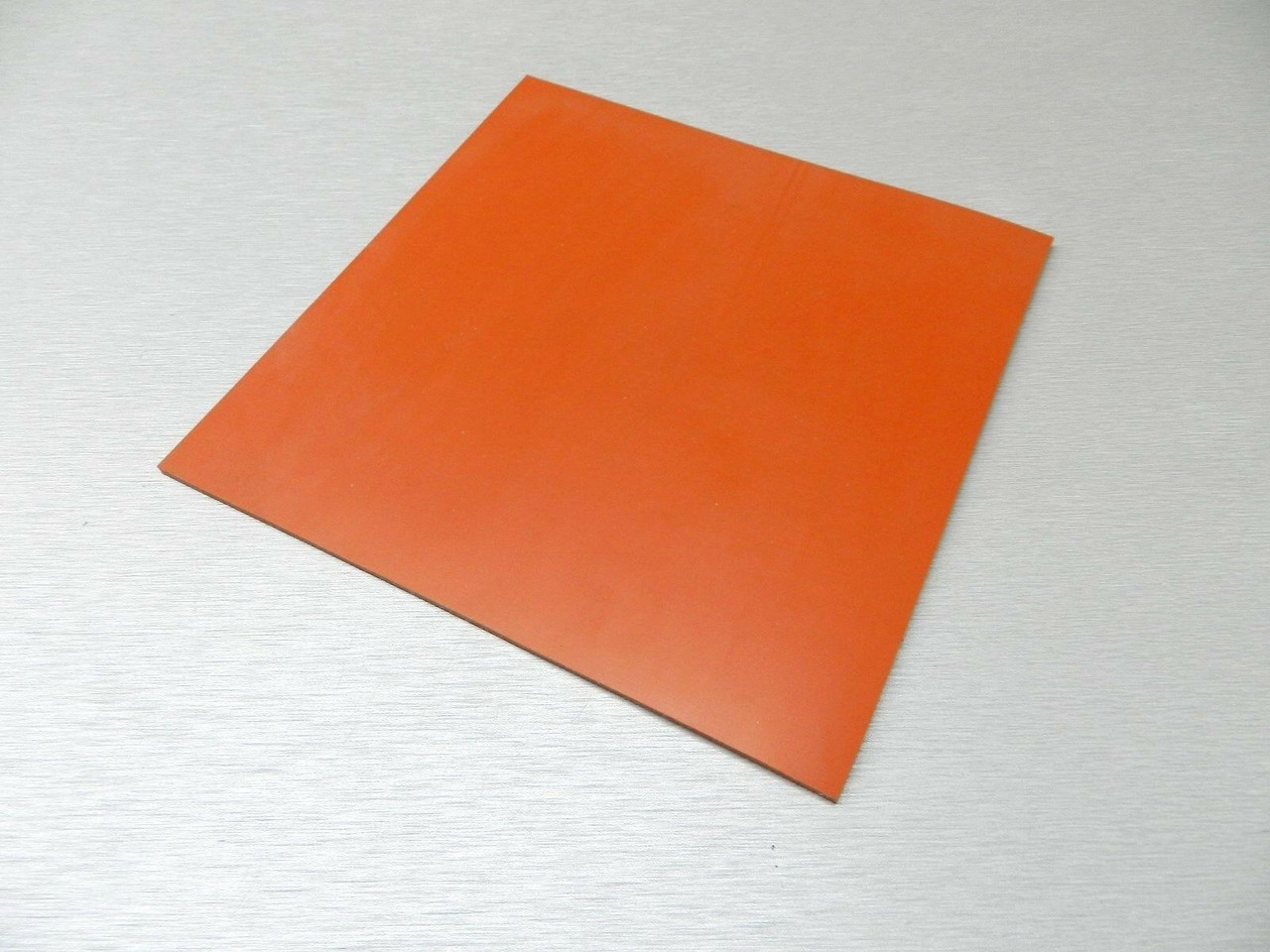 Silicone Rubber Pad 14" x 14" Square 1/8" Thick High Temperature Insulation Mat