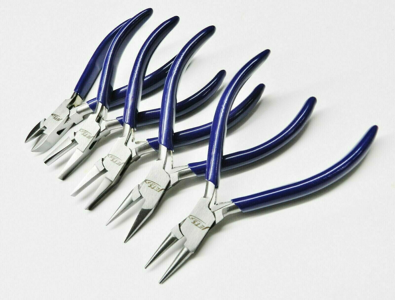 Jewelry Making Pliers Set Jewelers Bead Wire Working Wrapping Hobby 5" Pliers Kit