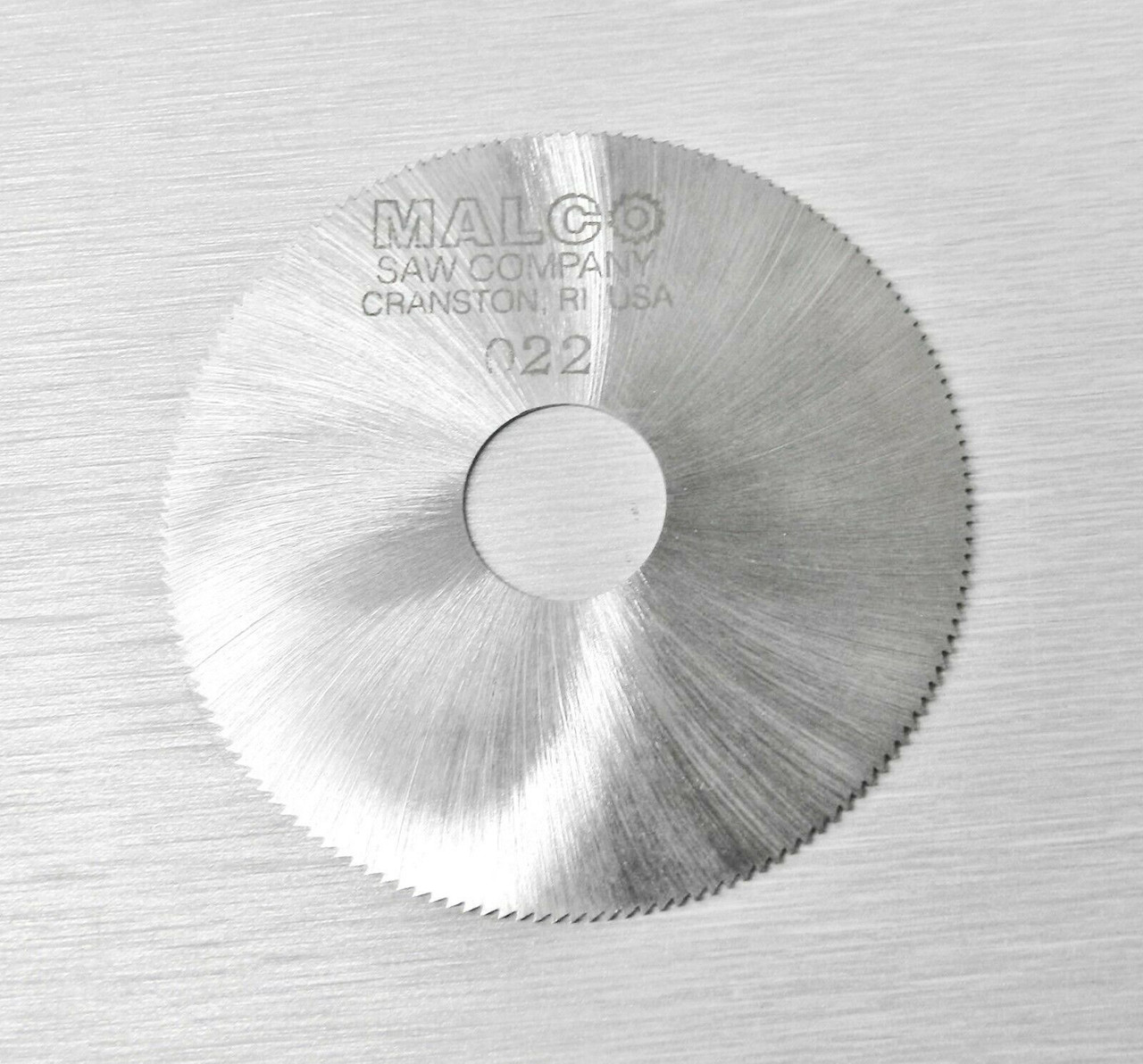 Malco Saw Blade 0.022" Jewelers Slotting Saws 2" High Speed Circular Saw Blades 