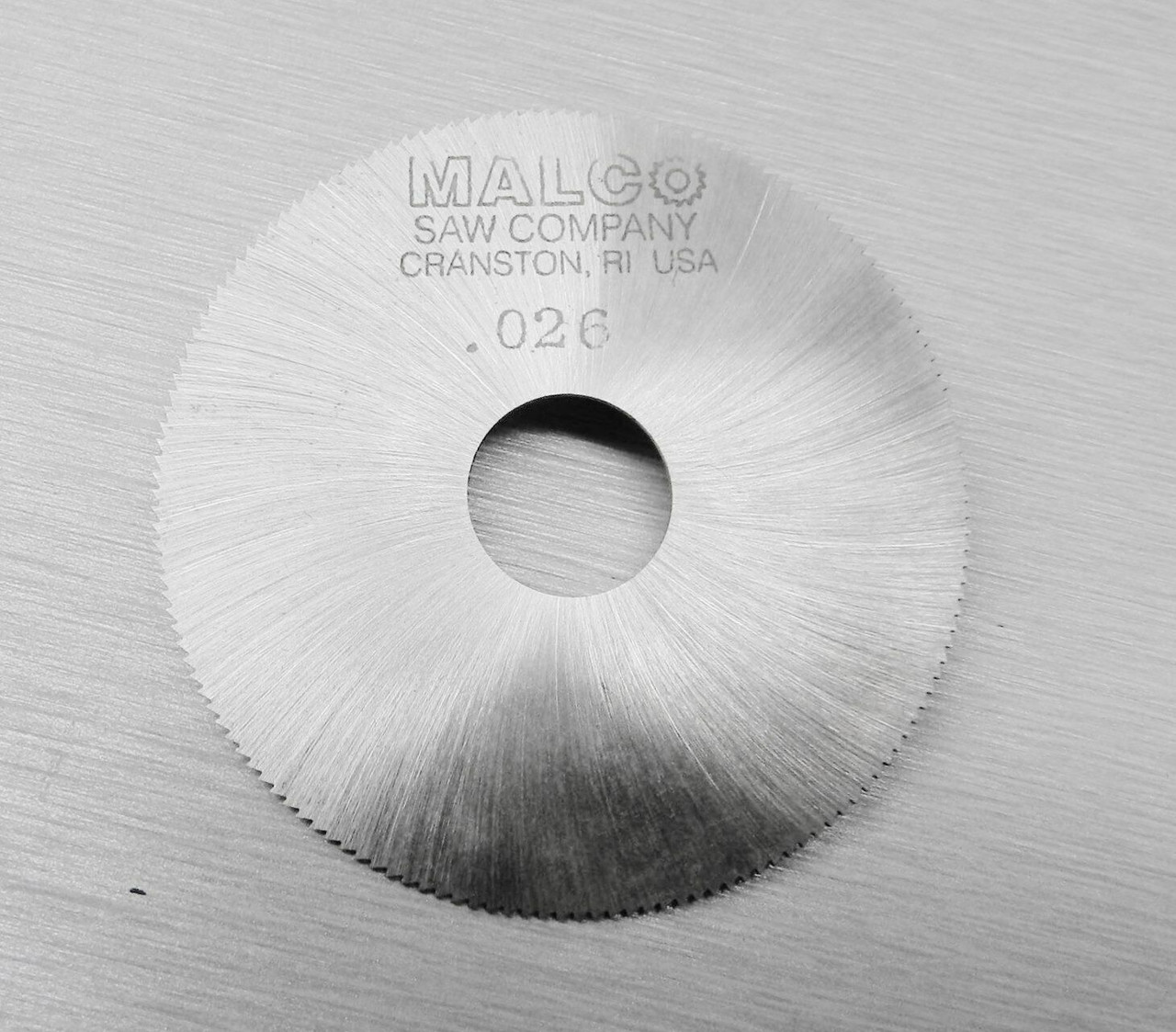 Malco Saw Blade 2" Jewelers Slotting Saws 0.026" High Speed Circular Saw Blades 