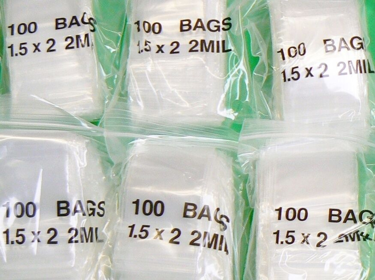 small zip seal bags