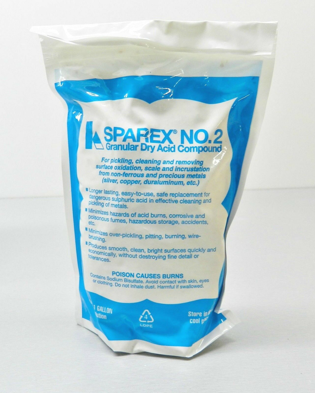 2.5 Lbs Pickling Compound Sparex No 2 Clean Gold & Silver Oxidation 2-1/2 Pound