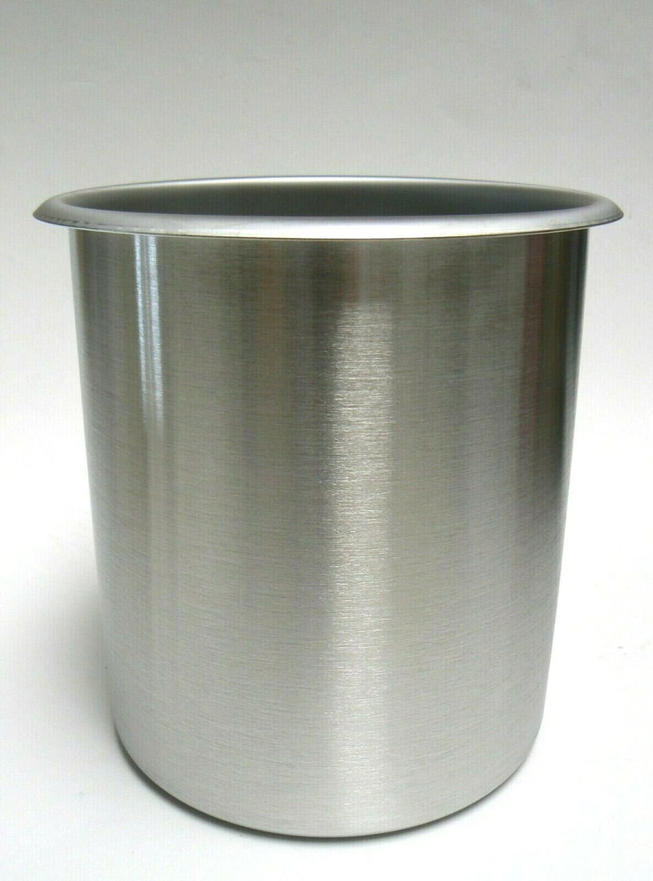 Bain Maries 3-1/2 Quart Pot Stainless Steel Beaker 3.3l Kitchenware Container