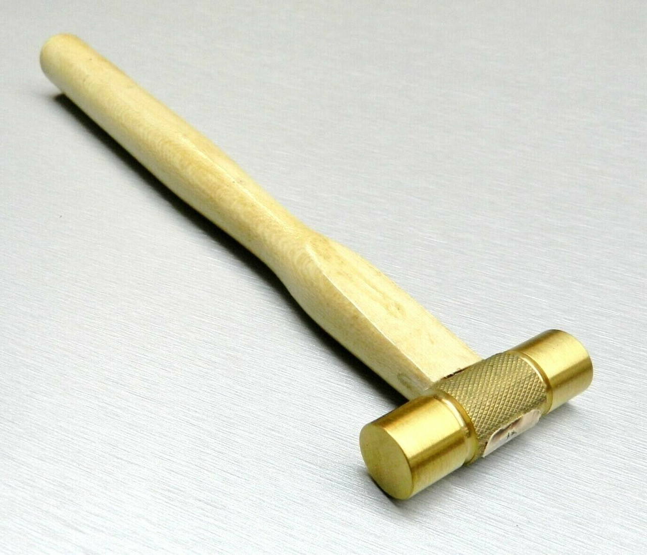 Brass Hammer Flat Face Head Solid Brass Metalsmith Hobby & Craft Soft Hammer