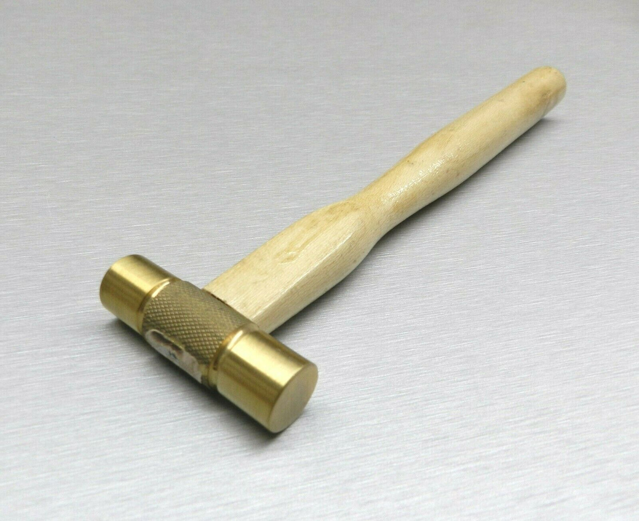 Brass Hammer Flat Face Head Solid Brass Metalsmith Hobby & Craft Soft Hammer