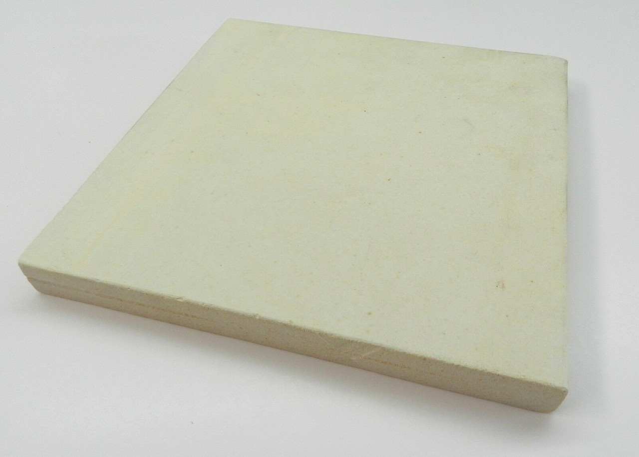 Ceramic Heat Plate 10"x10" x1" Thick High Temperature For Soldering & Melting