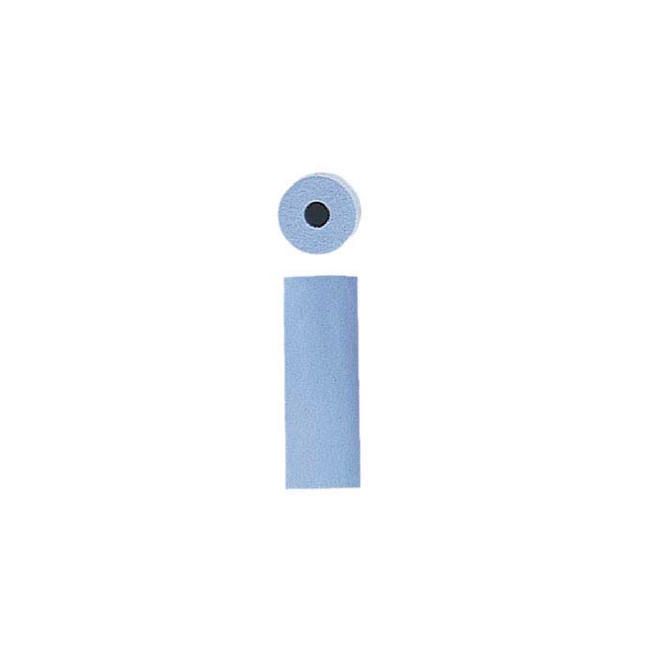 EVE Silicone Polisher Cylinder 9mm x 20mm Light Blue Fine Grit Per Pack of 10