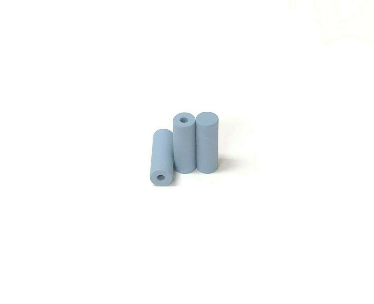 EVE Silicone Polisher Cylinder 9mm x 20mm Light Blue Fine Grit Per Pack of 10